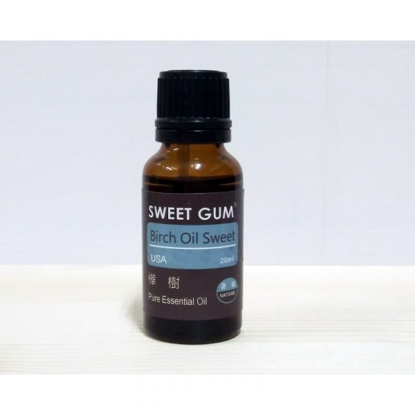 樺樹精油 20ml 產地美國 甜樺 北美黑樺 Birch Oil Sweet